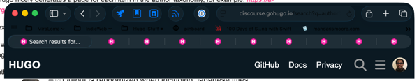 Macos 26 safari shows dark text on a dark background.